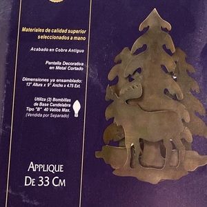 Moose wall-sconce brand new in box